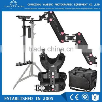 Factory supply LAING carbon fiber sled camera steadycam stabilizer with vest and arms