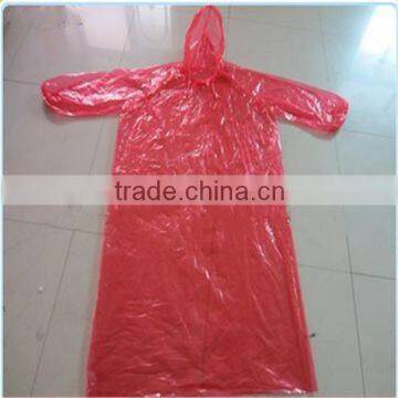 Durable Long PVC Polyester Raincoat