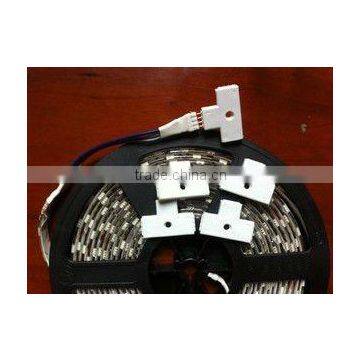 led strip connector for 5050/3528 rgb strip( easy install)