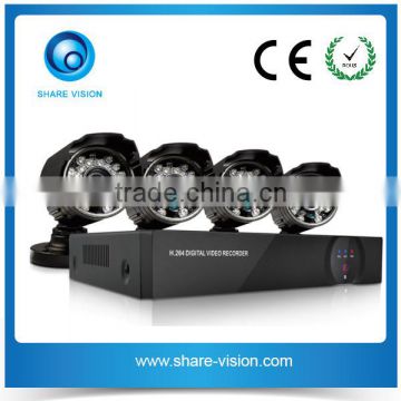 Outdoor Use Home Surveillance CCTV Camera AHD KIT Security System