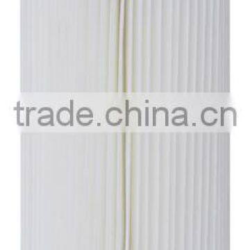 polyester pleated filter cartridge/1um 10'' paper filter cartridge