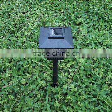 Square solar mosquito lamp, solar lawn lamp 2 leds