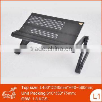 Multipurpose folding portable adjustable computer keyboard stand