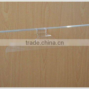 slatwall Acrylic clothes hanger