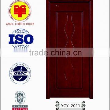 Oak Wood HDF MDF Doors Simple Bedroom Door Design