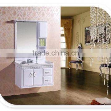 2016 designs pvc bathroom wash basin cabinet