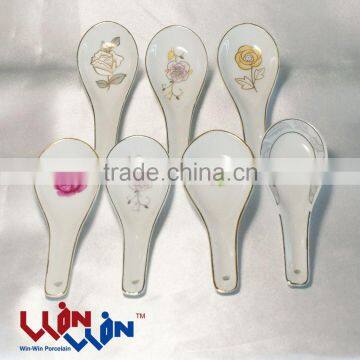 porcelain spoon wws0017