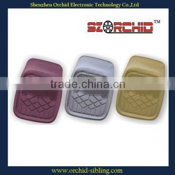 latest wholesale luxury beige pvc heated car mat