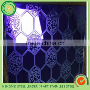 decorative stainless steel etching stainless steel factory made in china