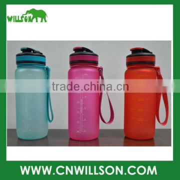 Tritan sport water bottle plastic new,650ml sports bottle ,BPA free water bottle