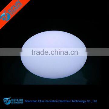 color changing led light ball, pe material decoration rechargeable led ball lamp