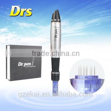 Auto Microroller Motorized Microneedle Derma Pen skin care therapy Micro Needles Dr.pen 0.25mm-3.0mm + 6 Speeds