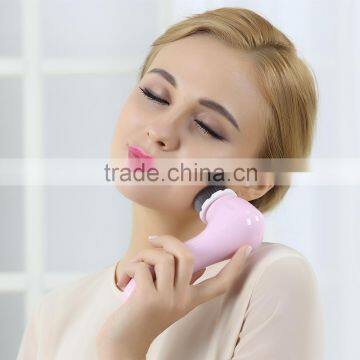 Wireless Rechargeable Ultrasonic Sonic Waterproof Facial Deep Cleansing Brush,Vibrating Brush