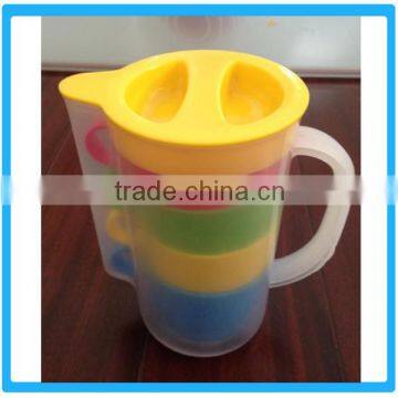 5-In-1 Colorful Drink Cups With Lid,Factory Directly Provide Plastic Cup Set,Hot As Seen On Taobao