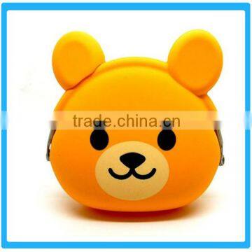 Qute Cartoon Silicone Coin Purse