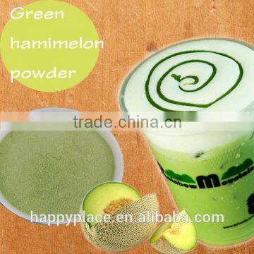 Green Hamimelon Flavour Powder for Bubble Tea, honeydew flavour powder, Taiwan hamimelon powder Milk Tea