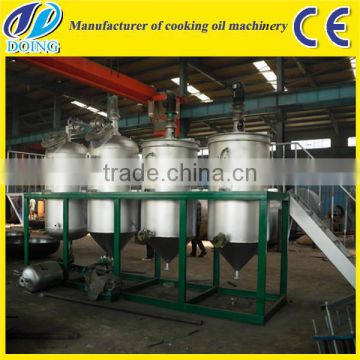 Sunflower seed oil refining machine for first grade cooking oil