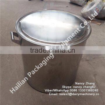 170 Litres Large Stainless Steel Bucket with Lid