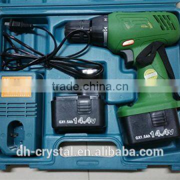 9.6V/12V/14.4V/18V battery Cordless Drill/1 fast hour charge