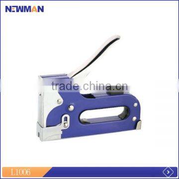 3 Way 4-14mm Heavy Duty Manuel Industrial Using gs Bea Staple Gun for Wood