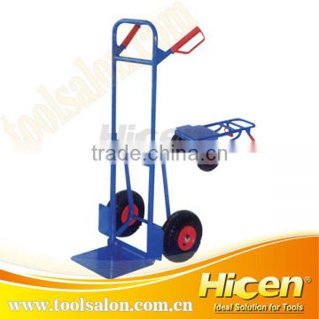 China Steel Flat Hand Truck With Plastic Soft Grip