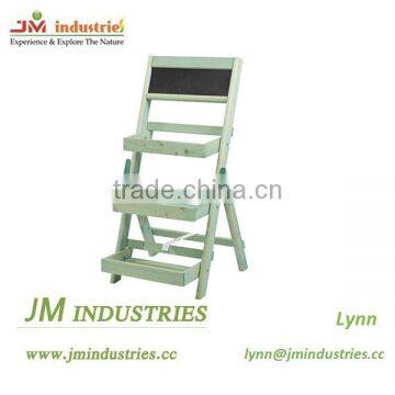 Best Price Outdoor Wooden 2 and 3 Tier Plant Stand Whole Sale photo-4