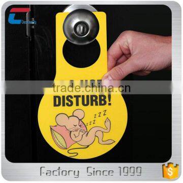 Custom Shape Die Cut PVC Door Hanger photo-3