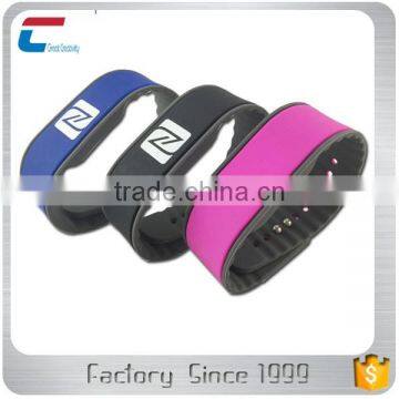 Alien H3 UHF RFID Silicone Wristband 2017 Two Color Smart Bracelet photo-3