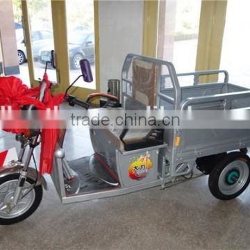 800W 6 8h fast cheap cargo electric tricycle with cabin