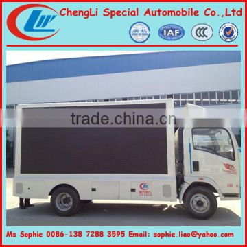 FOTON perimeter advertising led display truck, mobile display trucks,foton light trucks