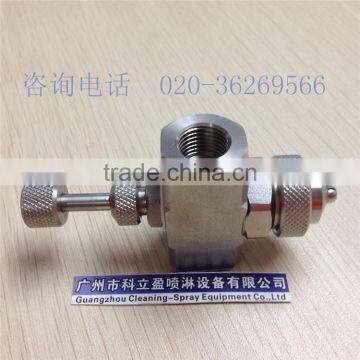 304 stainess steel low pressure atomizing nozzle