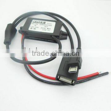 Direct Current Buck Converter 12V(8-35V) To 5V/3A/15W, Dual USB Output photo-2