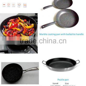 Carbon Steel Divided Non-stick Stone Coating Fry Pan