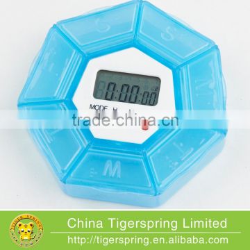 Simple popular 7-case pill box timer