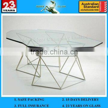 Chinese Supplier Professional Manufacturer Dinning Table Set Glass Design