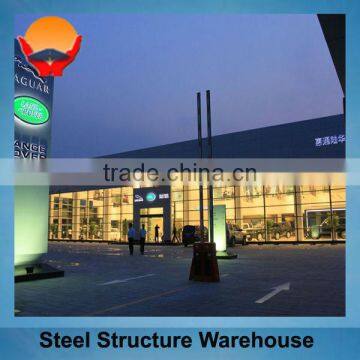 China Honglu Lightweight Steel Structure Showroom