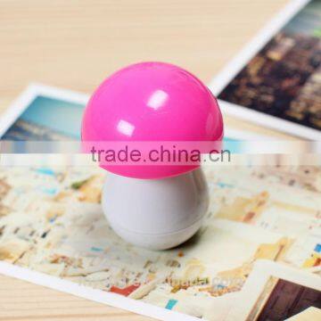 Advertising mushroom ball pen/printing own logo plastic ball pen/promotion ball pen