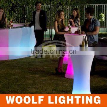 Plastic Weatherproof Outdoor LED Light Illuminated Furniture