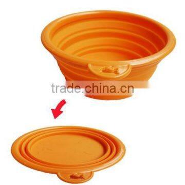 Silicone Collapsible Travel Bowls for Your Dog&silicone Pet Bowl&silicone Container photo-5