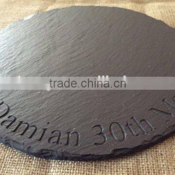 NATURAL SLATE STONE PLACEMATS AND COASTERS photo-2