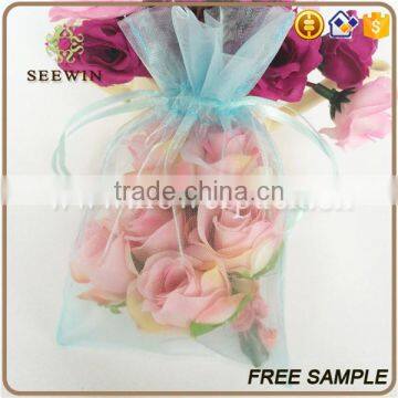 Customized Drawstring Nylon Orgazna Bag Organza Pouch photo-4
