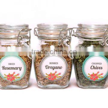 Hot-sell Clear Glass Jar With Metal Clip photo-4