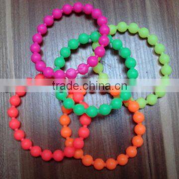 Colorful Promotional Silicon Bead Bracelets Manufacturer photo-3