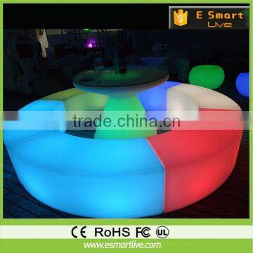 LED ILLUMINATED BAR FURNITURE/LED CORNER BAR/LED MOBILE BAR