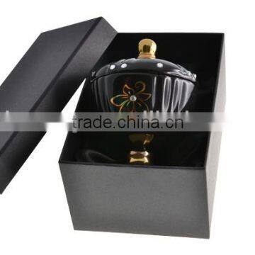 Fashionable Fashion Silver Jewelry Gift Wedding Box Glass Set Display With Crystals From SWAROVSKI photo-4
