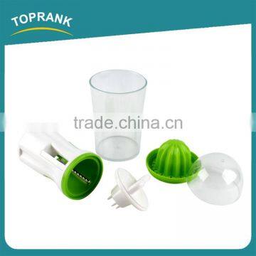 Toprank New Products Gadget Multifunction 4 in 1 Vegetable Fruit Spiral Slicer With Screw Hand Press Juicer photo-3