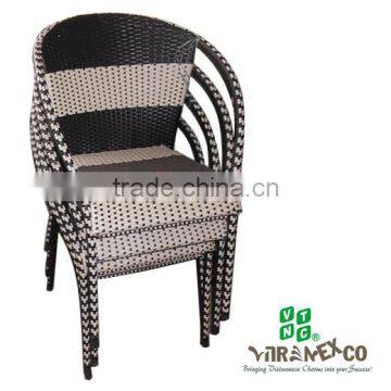 Stackable rattan chair high quality and design well