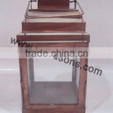 Garden Rattan Weave Metal Lantern Wedding photo-6