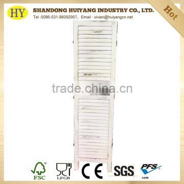 Foldable Shabby Chic Shutter Shaped Room Divider photo-2