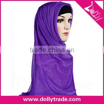 China Supplier Sex Arab Scarf Women Glitter Hijab